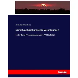 Sammlung hamburgischer Verordnungen, Fachbücher von Heinrich Preschers