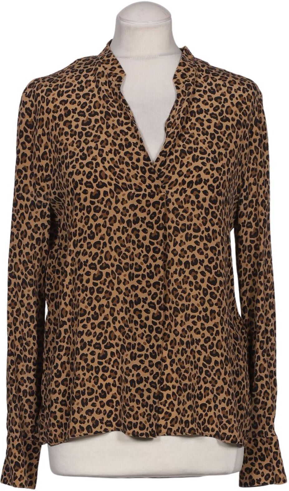 Cain Damen Bluse, Braun, Gr. EU 38 (Marc Cain N3), Seide - Second Hand