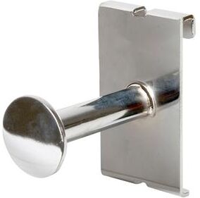 "Econoco 3"" Chrome Faceout with Disk End, grid panel accessory - Pack of 24"