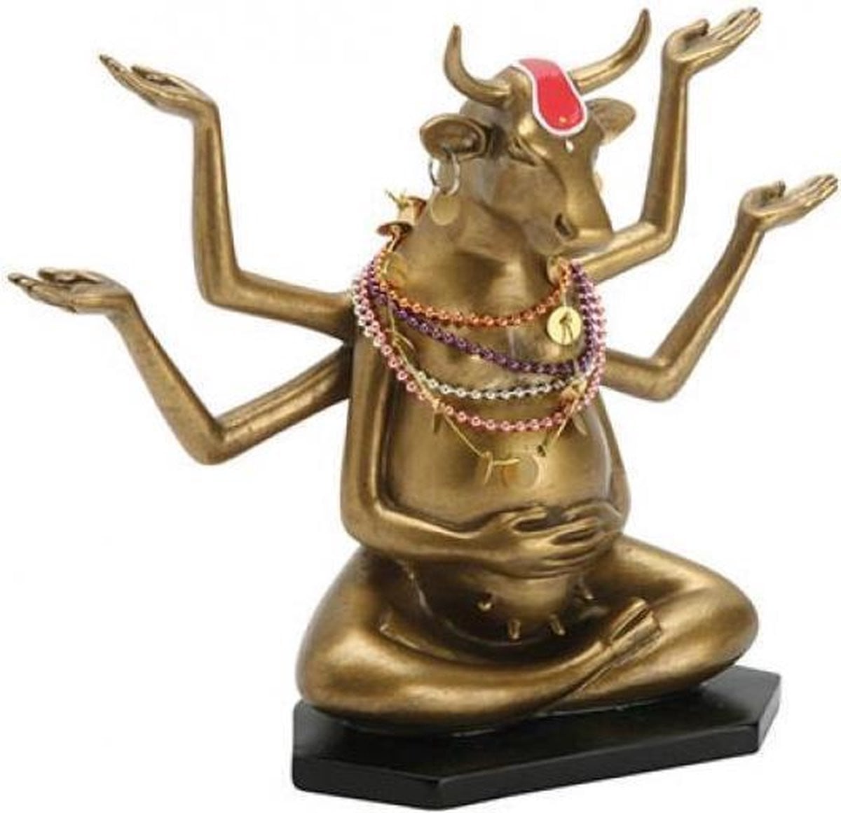 CowParade Medium Buddha Cow tafeldecoratie
