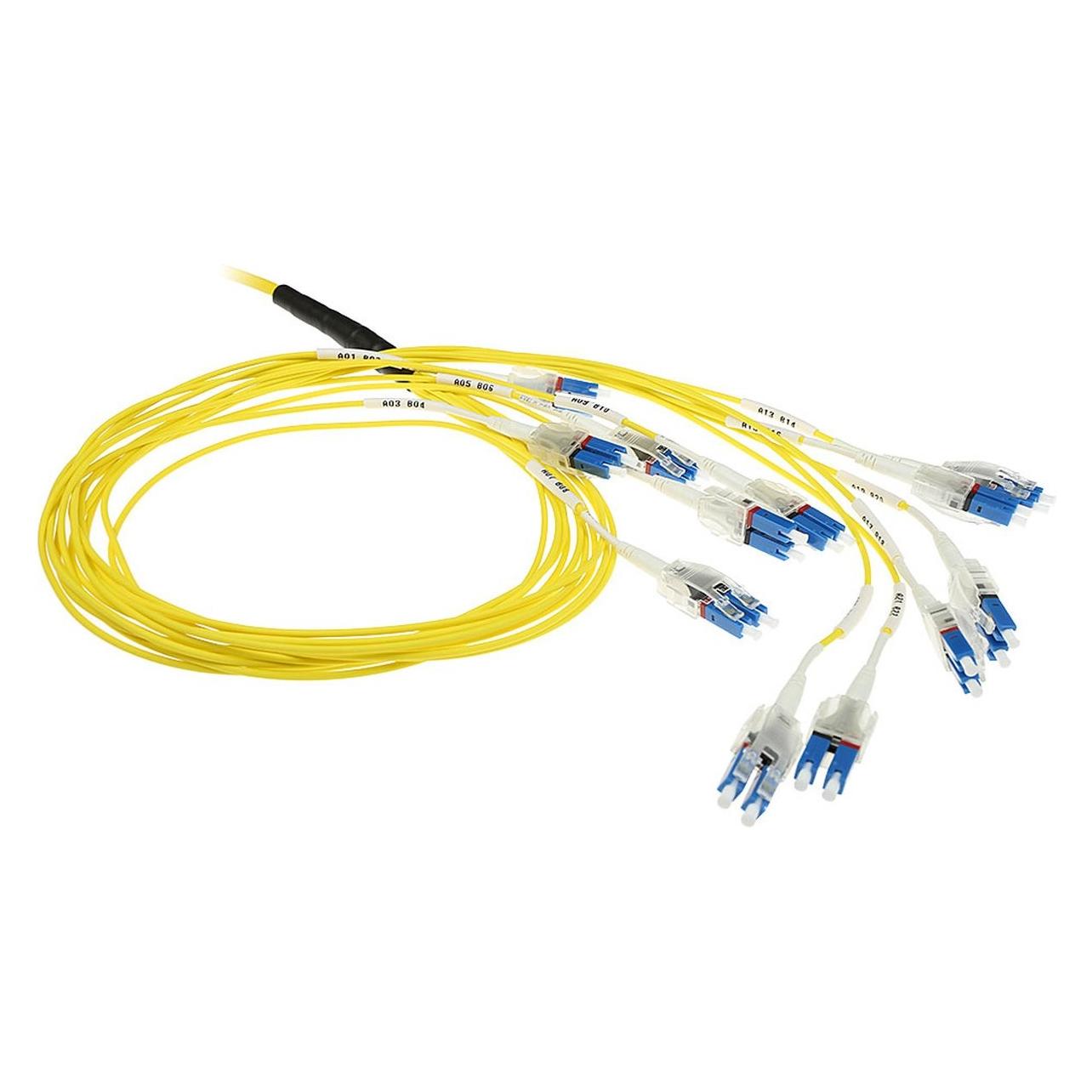 ACT 50 meter Singlemode 9/125 OS2 Preterm fiber cable 24F LC Polarity Twist (50 m) (DC5560)