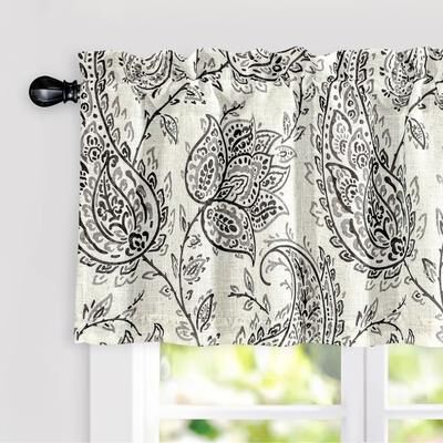 DriftAway Jacob Linen Blend Blackout Valance