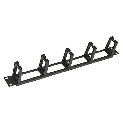 Link Armadio Rack Raccoglicavi 19" 5 Ganci Nero In Plastica (LKORG1UNP)