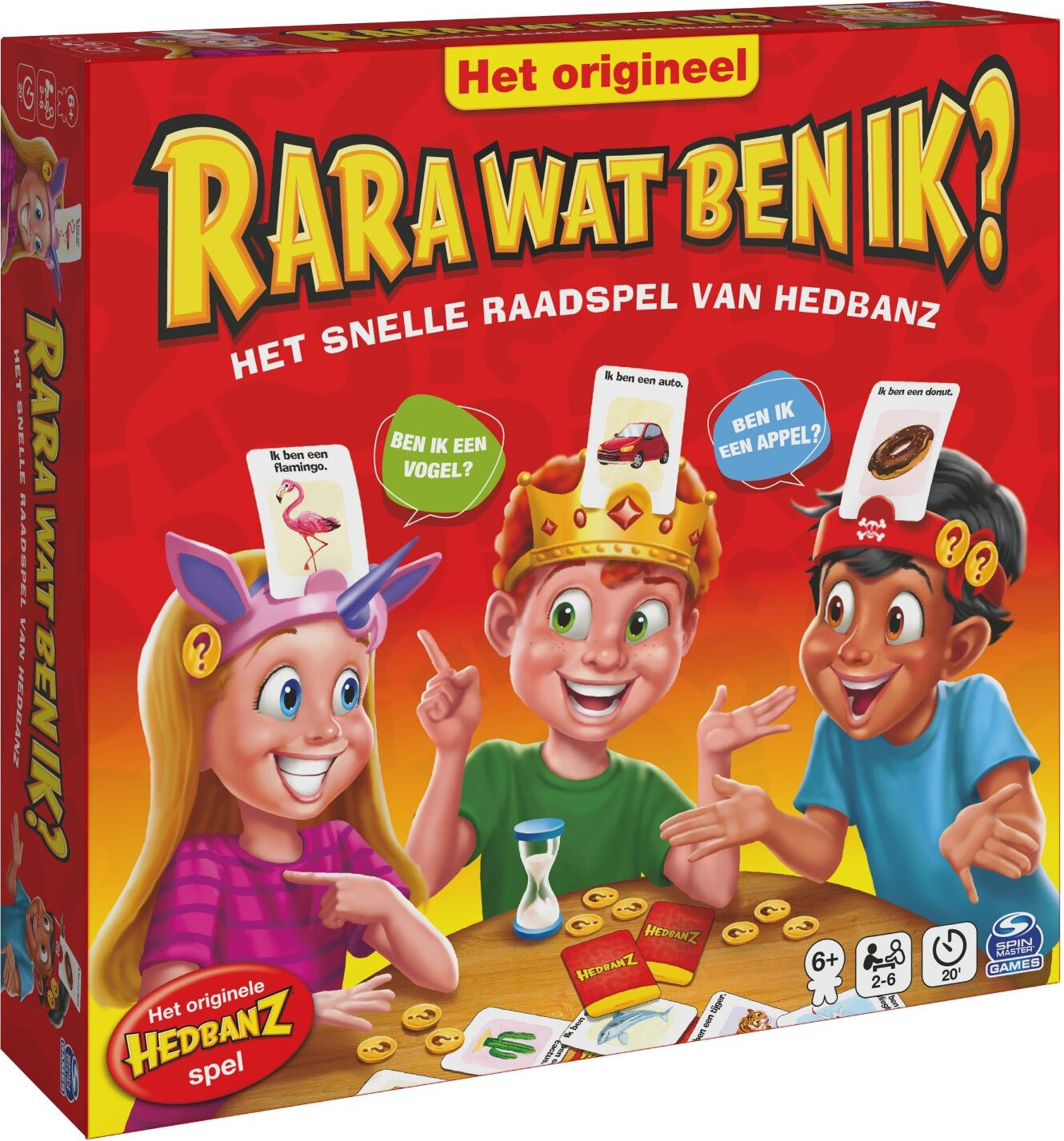 Spin Master Hedbanz Raad Wie Ik Ben Kinderspel