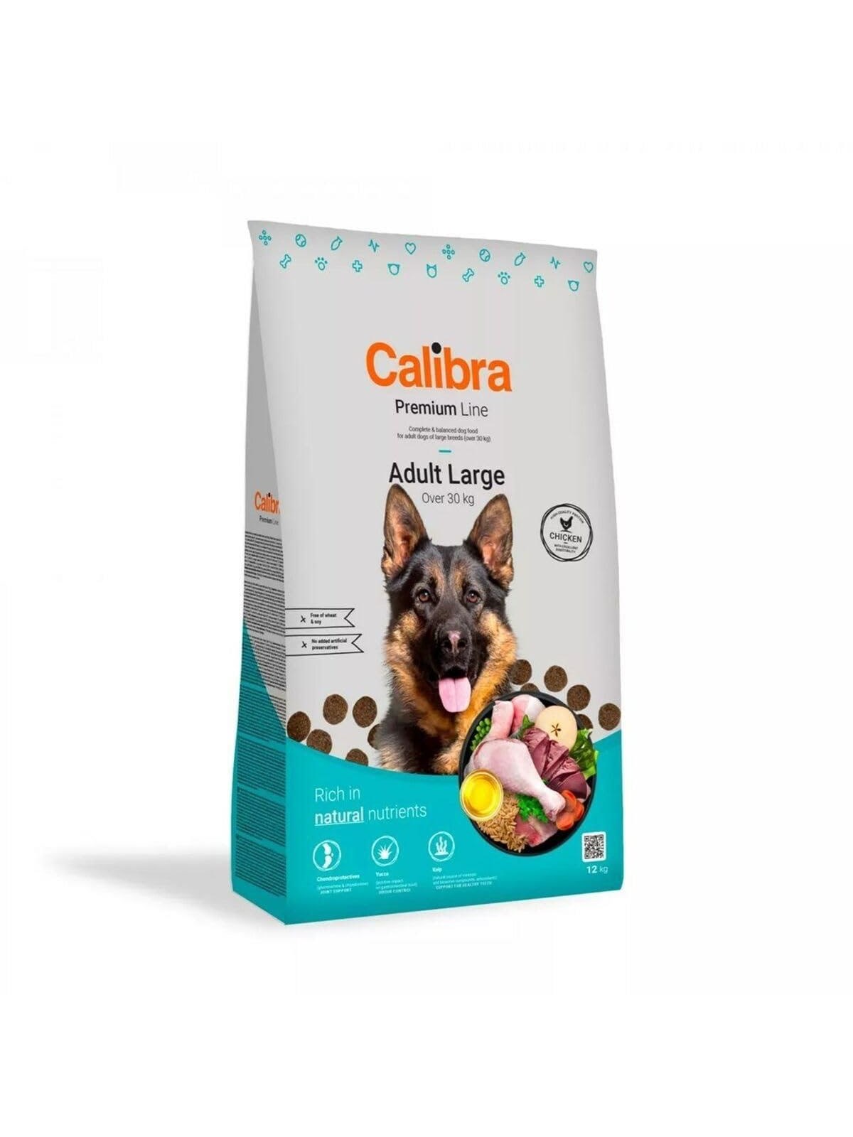 Calibra Dog Premium Adult Large chicken - Trockenfutter für Hunde - 12kg
