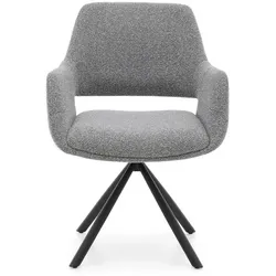 Musterring Stuhl Tario Stoff Grau Grey