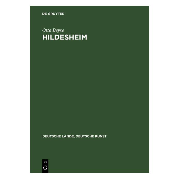 De Gruyter Beyse:Hildesheim (Deutsch, Hardcover, Otto Beyse) (67779250)