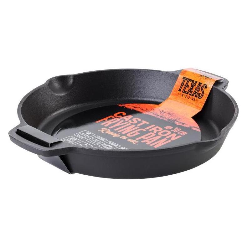 Texas Club Cast iron (Bratpfanne, Gusseisen, 30 x 5 cm) (TEXAS_CLUB)