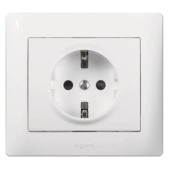 Legrand Galea Schuko-Steckdose Kombi 771062 ultraweiss (771062)