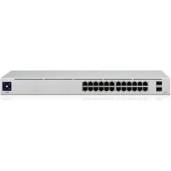 Ubiquiti UniFi Switch 24 Poe (24 Ports), Netzwerk Switch, Grau