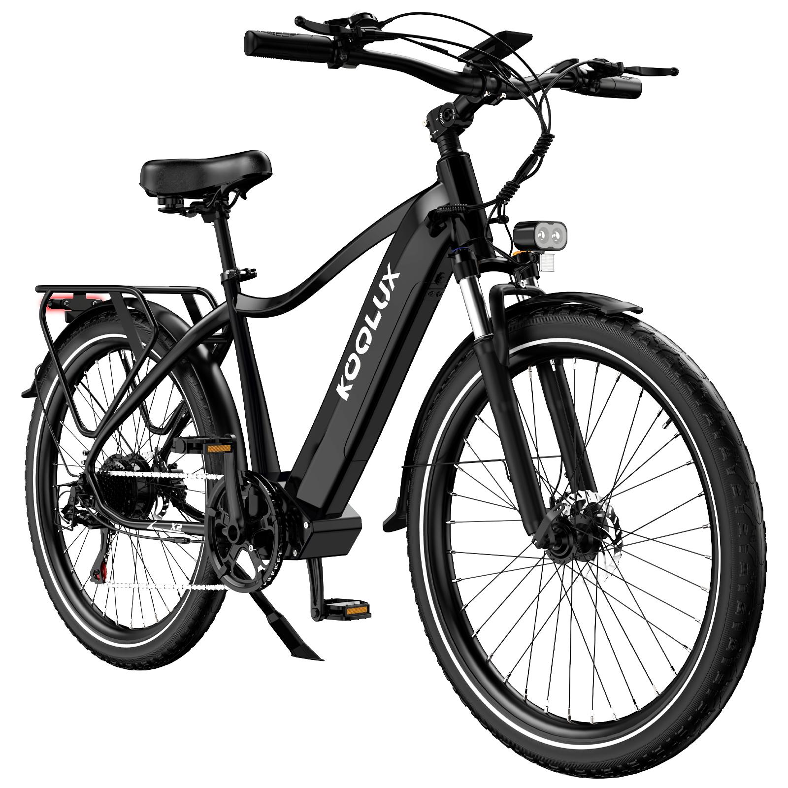 X3 E-Bike 26 Zoll, Elektrofahrrad mit 7-Gang Shimano Nabenschaltung , 60-80km Range, Hinterradmotor 13Ah/48V Akku, Multitalent E-bike holland
