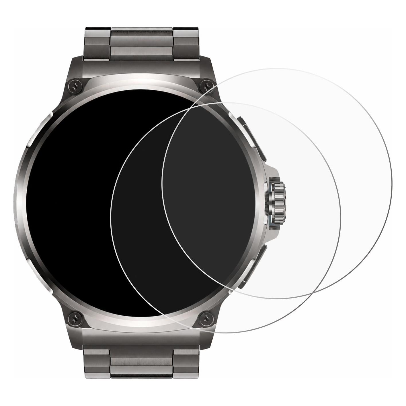 ScreenLeaf Schutzfolie für Fosmet Smartwatch 1.92" Displayschutz Display Schutz Folie Klar Transparent (6163091)