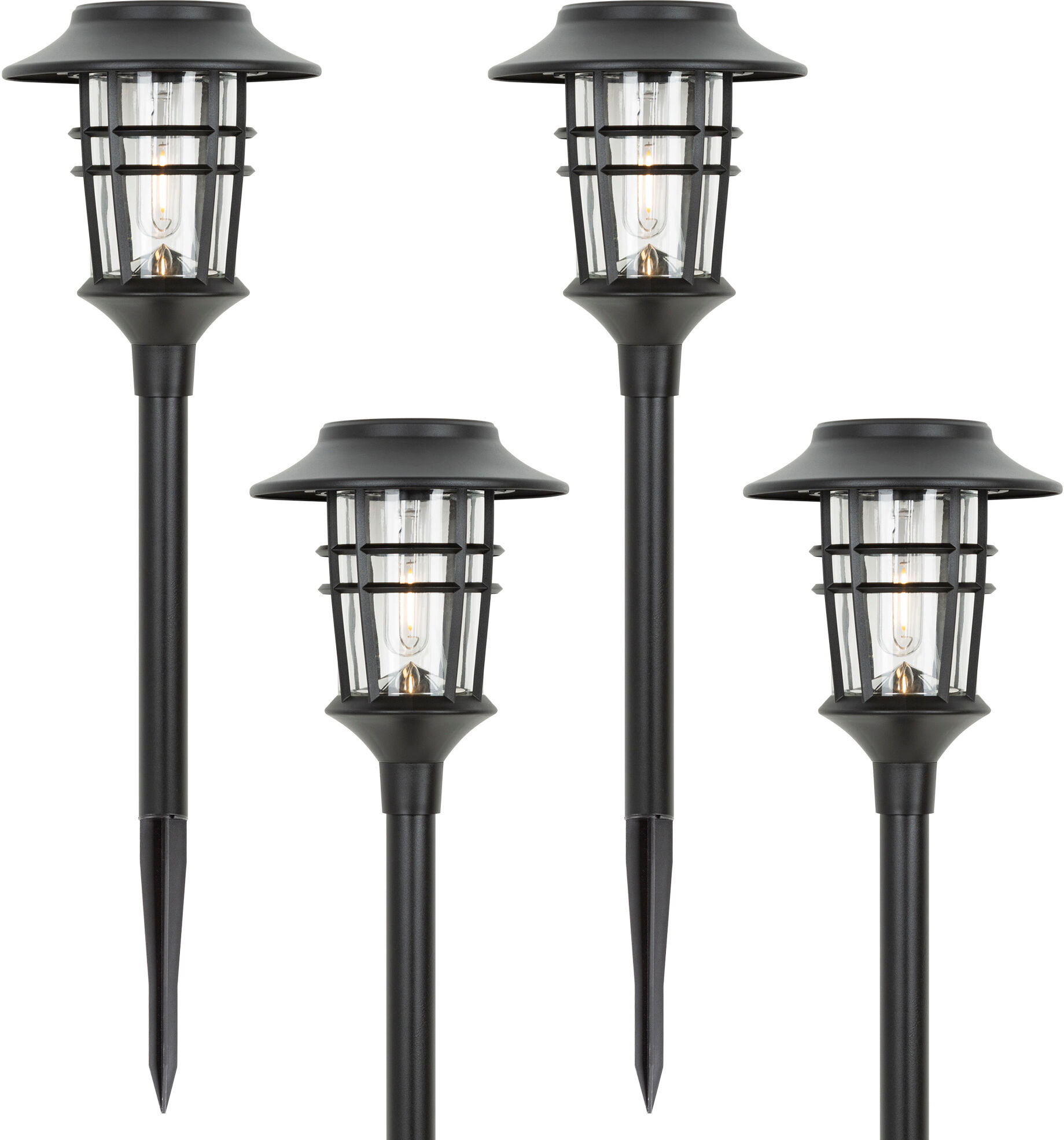 KS Verlichting Set 4 Stuks Solar Del Sol