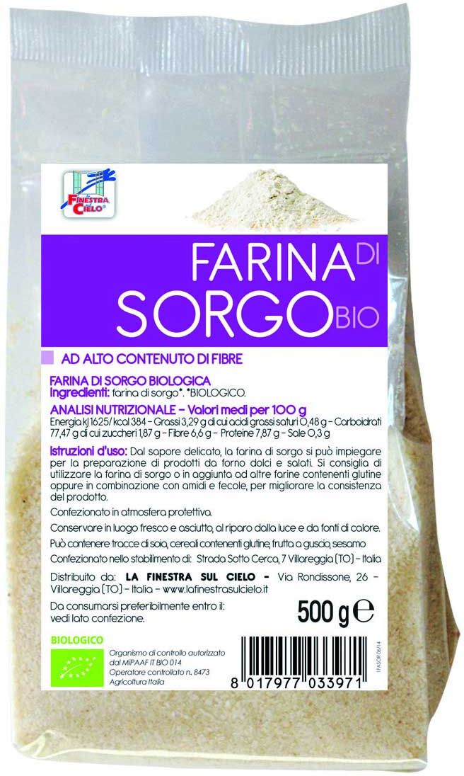 Biotobio Farina Di Sorgo Bio 500g