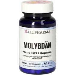 MOLYBDÄN 75 μg GPH Kapseln 60 St