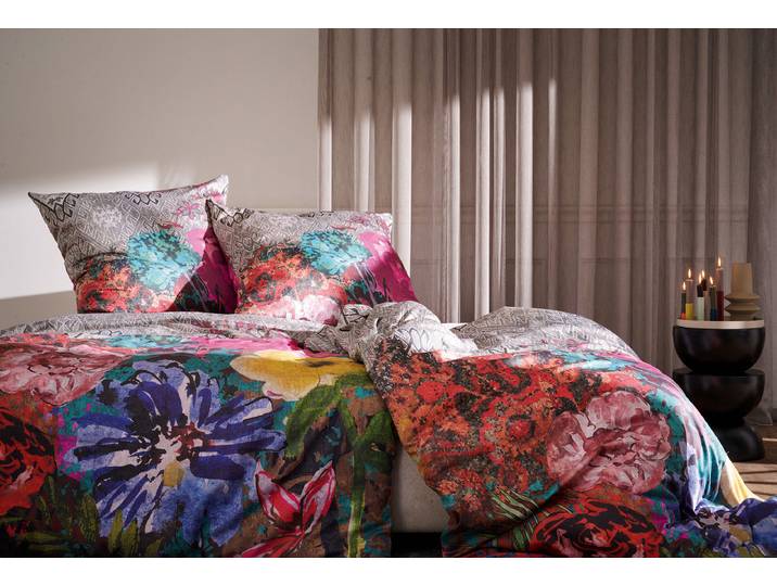 Housse de couette Mako Satin Evita Multicolore