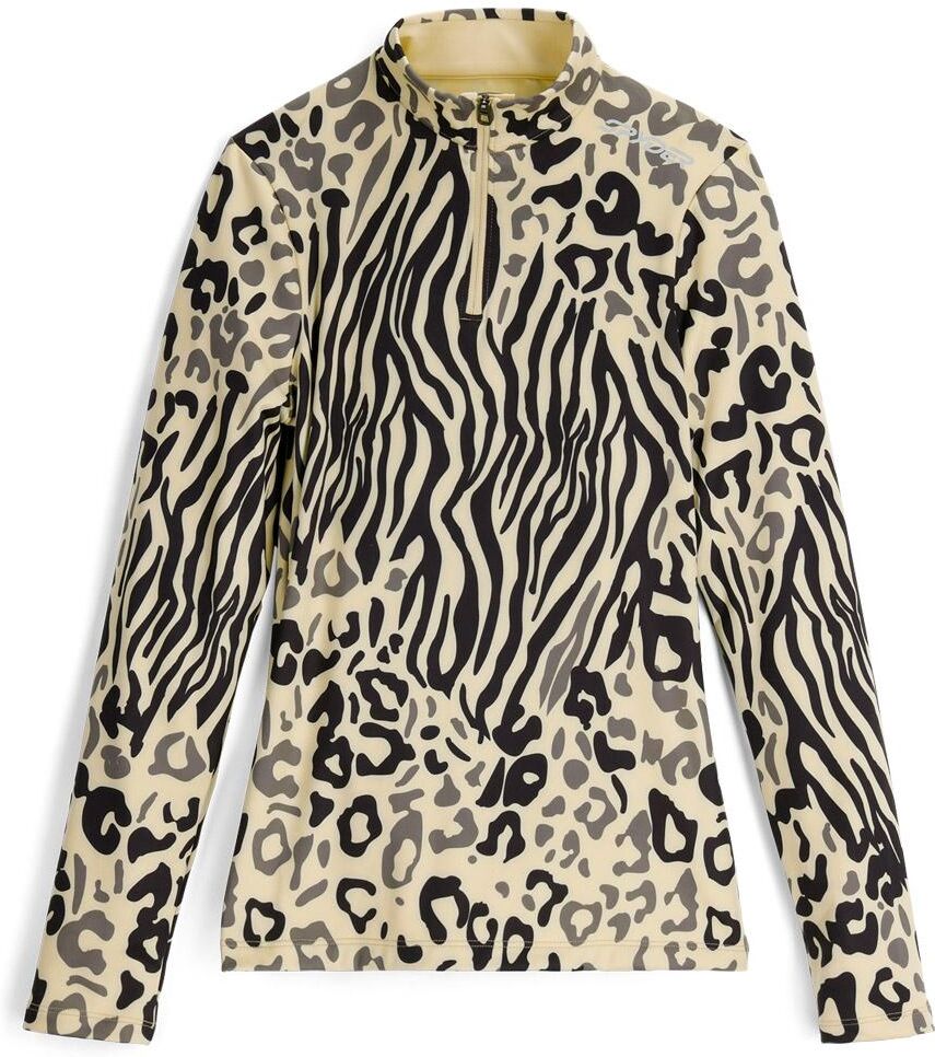 Spyder  - Vivid 1/2 Zip Animal Print - XS - Polaire
