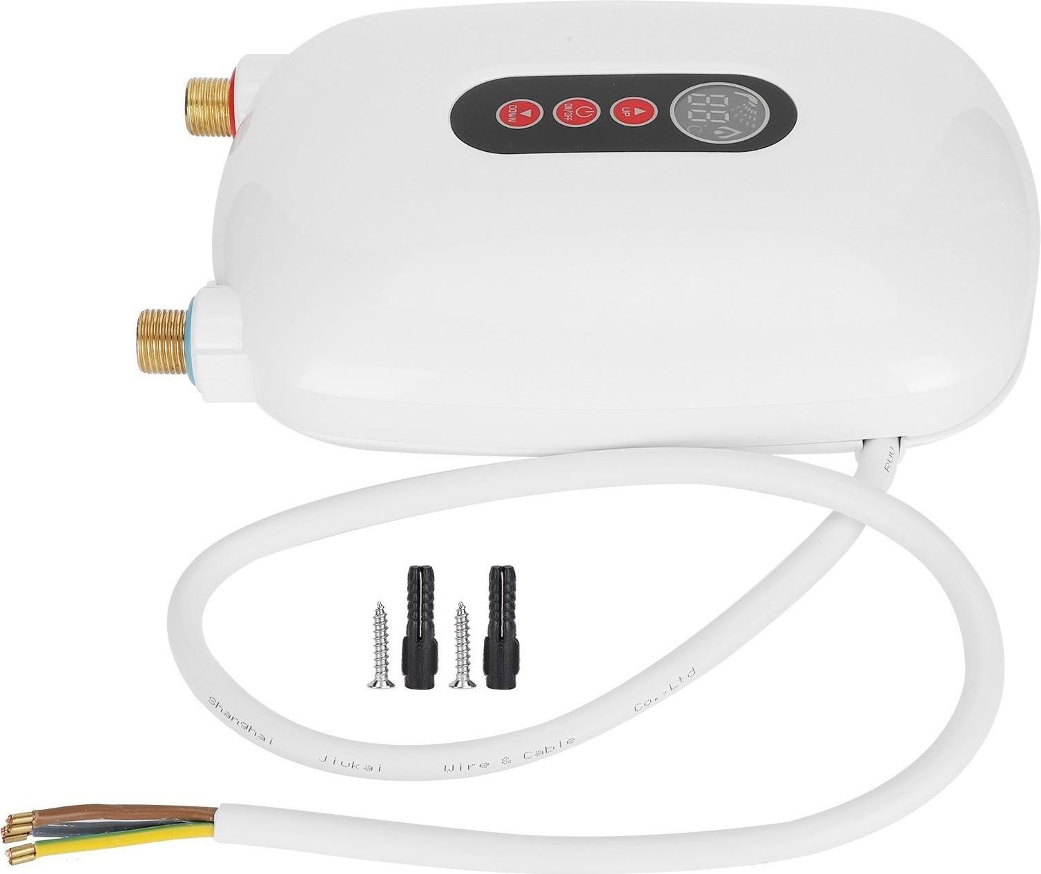 Cocosity Directe waterverwarmer 6500W met temperatuurweergave voor keuken en badkamer