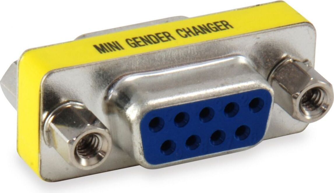 Equip 124301 Gender Changer 9 inch Bu/Bu mini