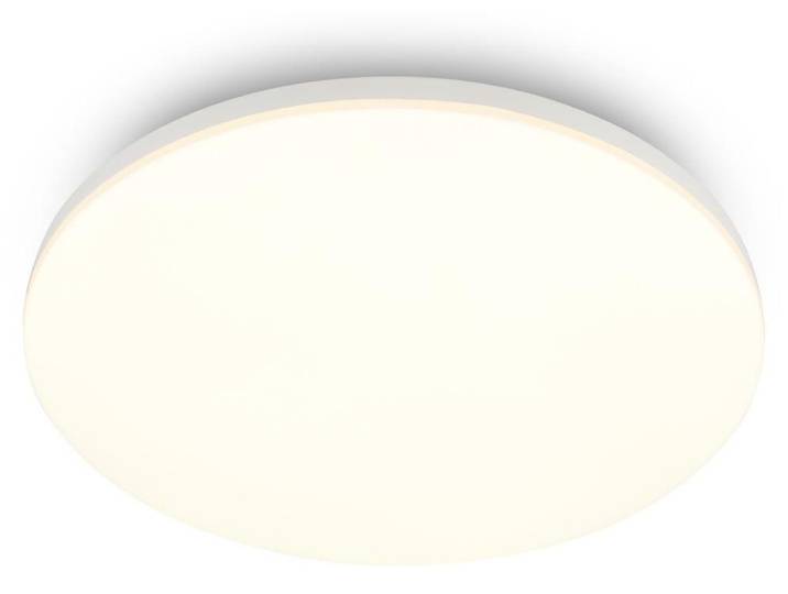 Briloner LED Deckenlampe Ø36cm Rund 24W 2550lm 3000K Warmweiß Weiß - Deckenleuchte Wohnzimmer Schlafzimmer Küche Flur