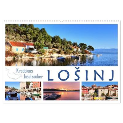 Kroatiens Inselzauber, Losinj (Wandkalender 2027 DIN A2 quer), CALVENDO Monatskalender