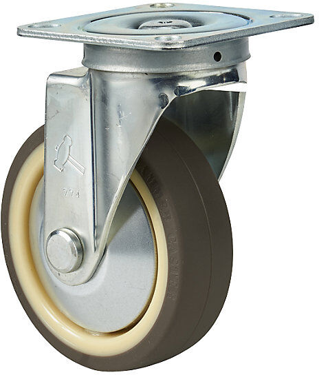 kaiserkraft Ersatzrad, antistatisch, Ø 125 x 38 mm, Lenkrolle
