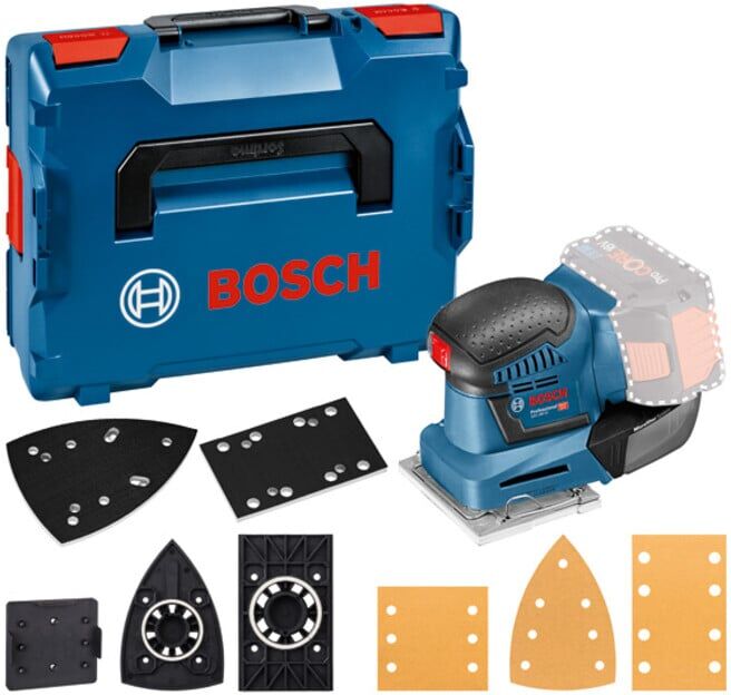 Ponceuse orbitale à batterie BOSCH GSS 18V-10 Solo Version L-BOXX (06019D0202)