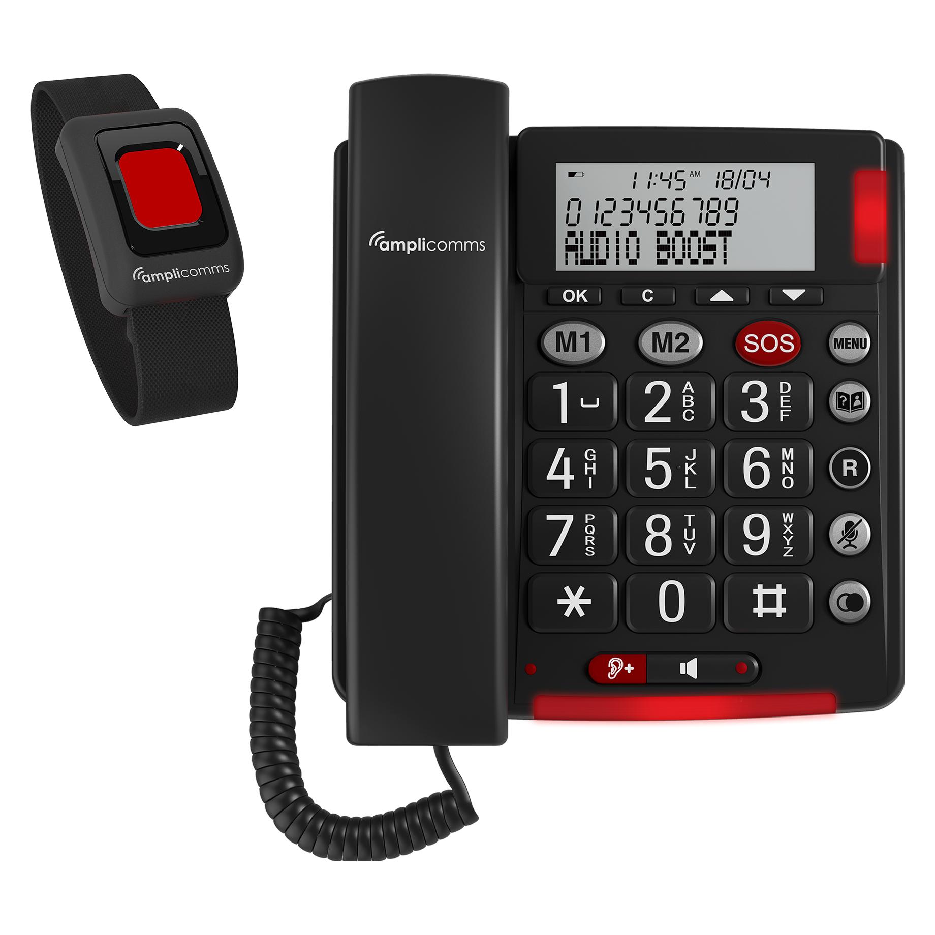amplicom BigTel 50 Alarm Plus Notrufarmband Duo (ATL1425642)