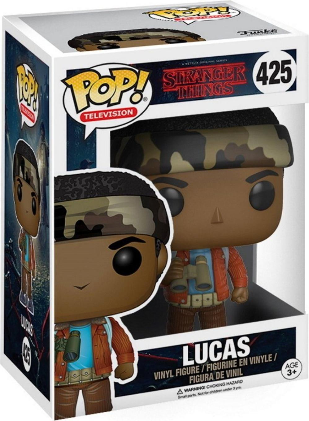 Funko Pop! Stranger Things Lucas 425 Vinyl figuur