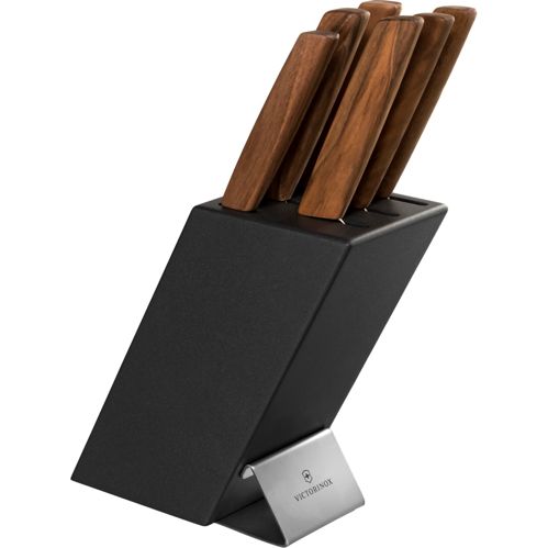Victorinox Swiss Modern Messerblock Buchenholz 6 tlg.