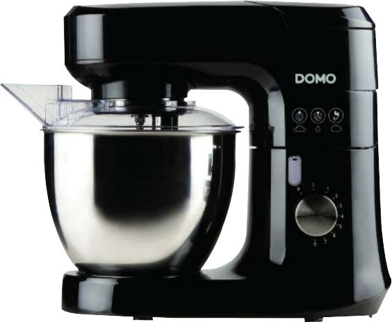 Domo DO9145KR, 4,5 l, Rot, Edelstahl, Drehregler, Edelstahl, PP, Edelstahl, Edelstahl