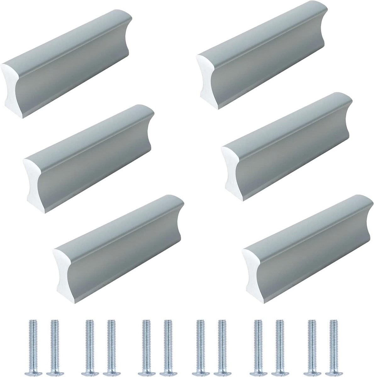 Set van 6 Meubelgrepen voor Keuken en Meubels, 32 mm