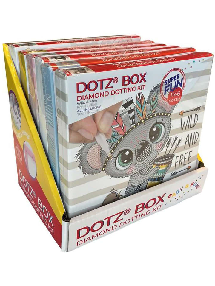 DIAMOND DOTZ Basetlset "Display Dotzies" - ab 6 Jahren (Überraschungsprodukt) - onesize