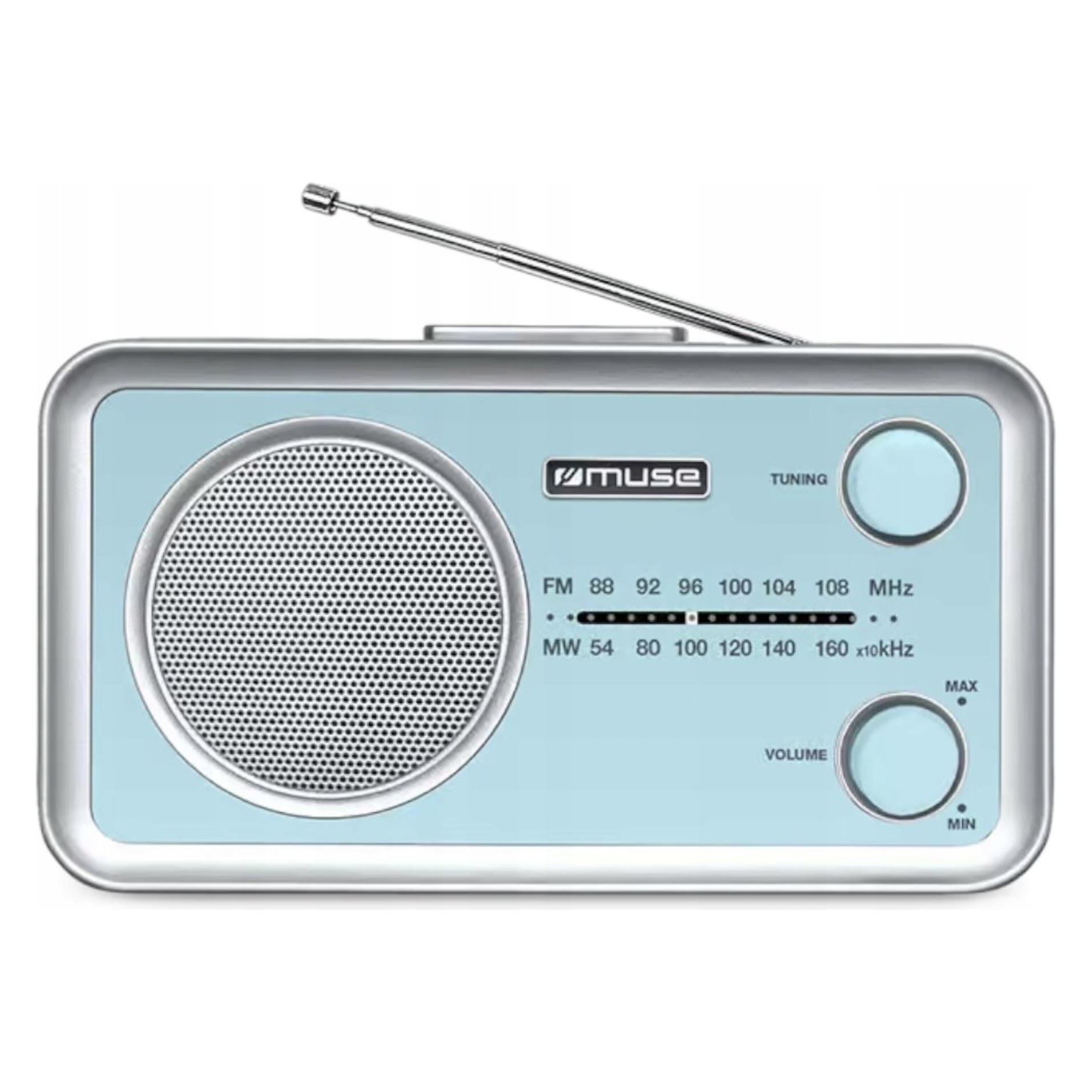 Muse Radio RADIO PRZENOŚNE MF-060VB FM/MW (FM, MW) (MF-060 VB)