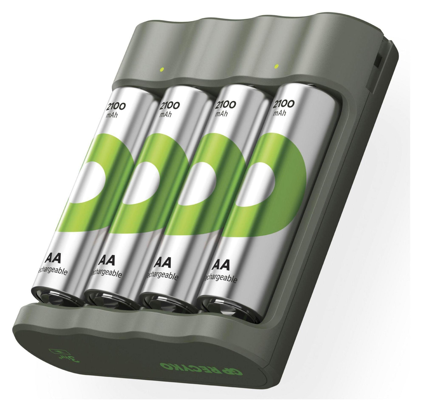 GP Batteries 4-Port USB-accuoplader inclusief accu's B441U + B441D