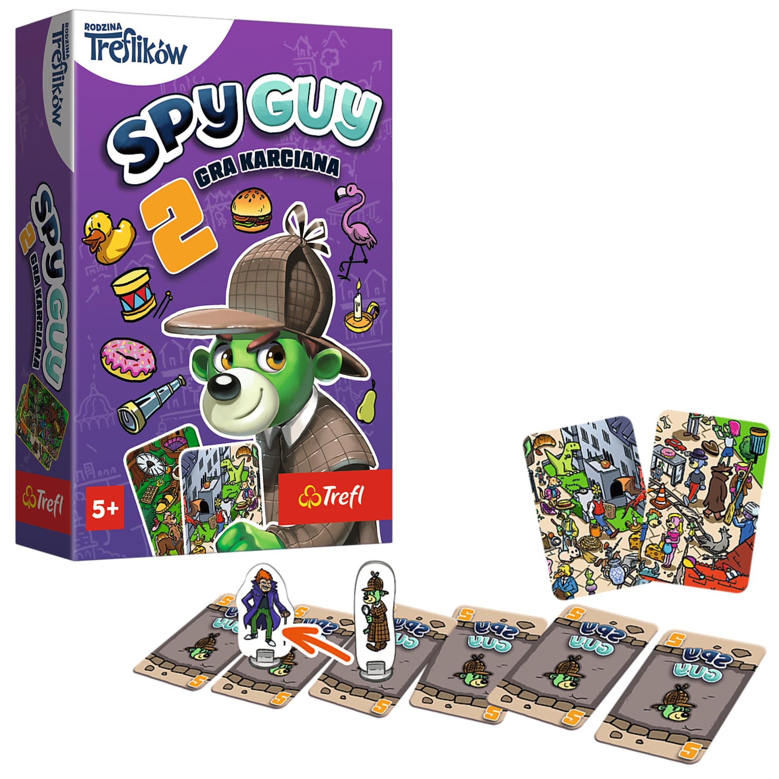 Trefl Gry Spy Guy Kaartspel 2