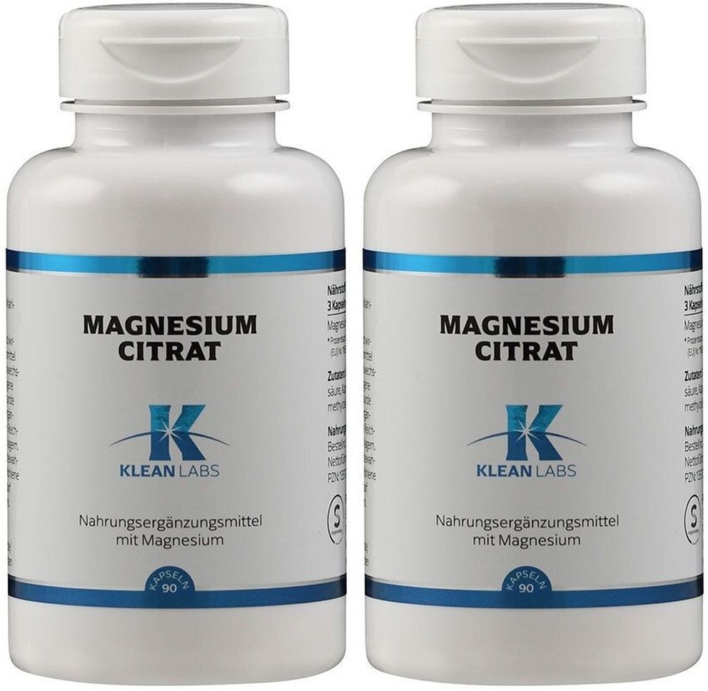 Douglas Laboratories Magnesium Citrat Klean Labs Kapseln 2x 2x90 St