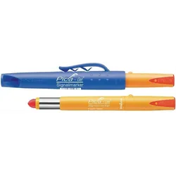 Pica Gel Signalmarker, Industriemarker blau 8.0 mm Schreibfarbe: Rot