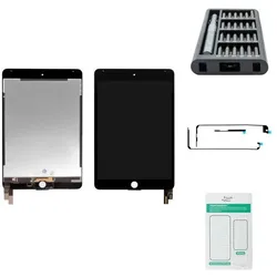 Kaputt.de iPad mini 4 Display schwarz - Premium-Set (Display), Mobilgerät Ersatzteile, Schwarz