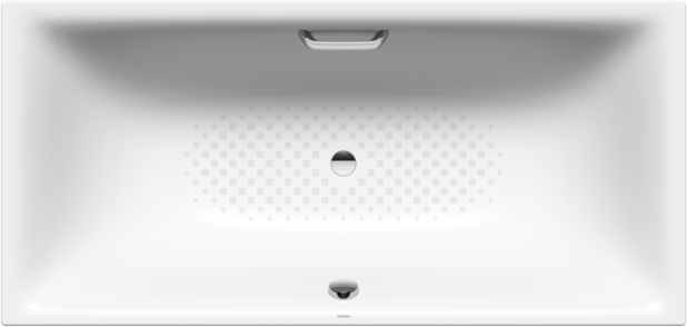 Kaldewei Silenio Badewanne 267810210001 190x90cm, Griffloch, Vollantislip, weiß