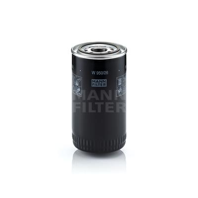 MANN-FILTER Ölfilter VW,FORD,IVECO W 950/26 LA500086363,3329105,87803260 Motorölfilter,Filter für Öl 489789800,500058314,87803261,BG6T6731AA,503120785