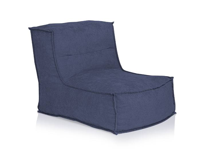 COZY Sitzsack, Material Stoffbezug, Dunkelblau