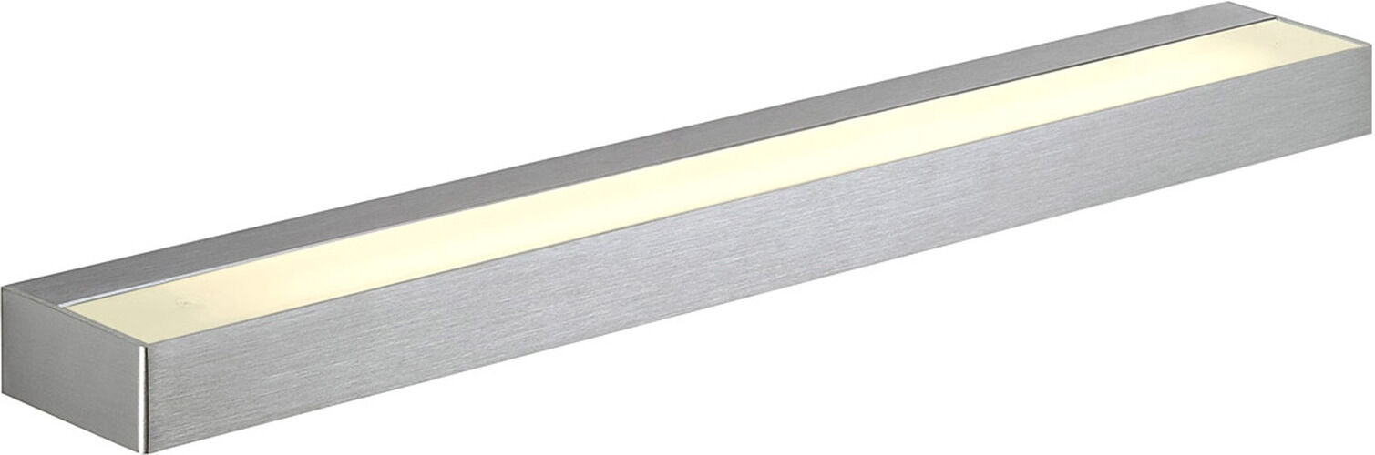 Slv Sedo 14 Wandleuchte, Led, 3000k, Aluminium Gebürstet, Glas Satiniert - Wand- Und Deckenleuchten