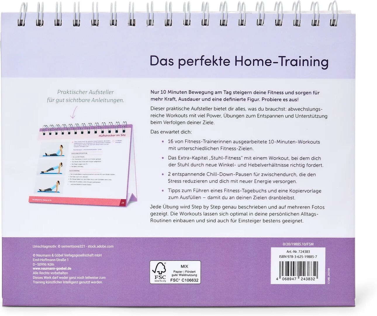 Tchibo - Buch »10-Minuten-Workouts«