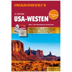 USA-Westen - Reiseführer von Iwanowski, Reisebücher von Peter Kränzle, Margit Brinke