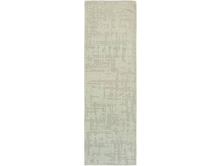 Teppich Baobab beige Einfarbig Polyester 80 x 250 cm