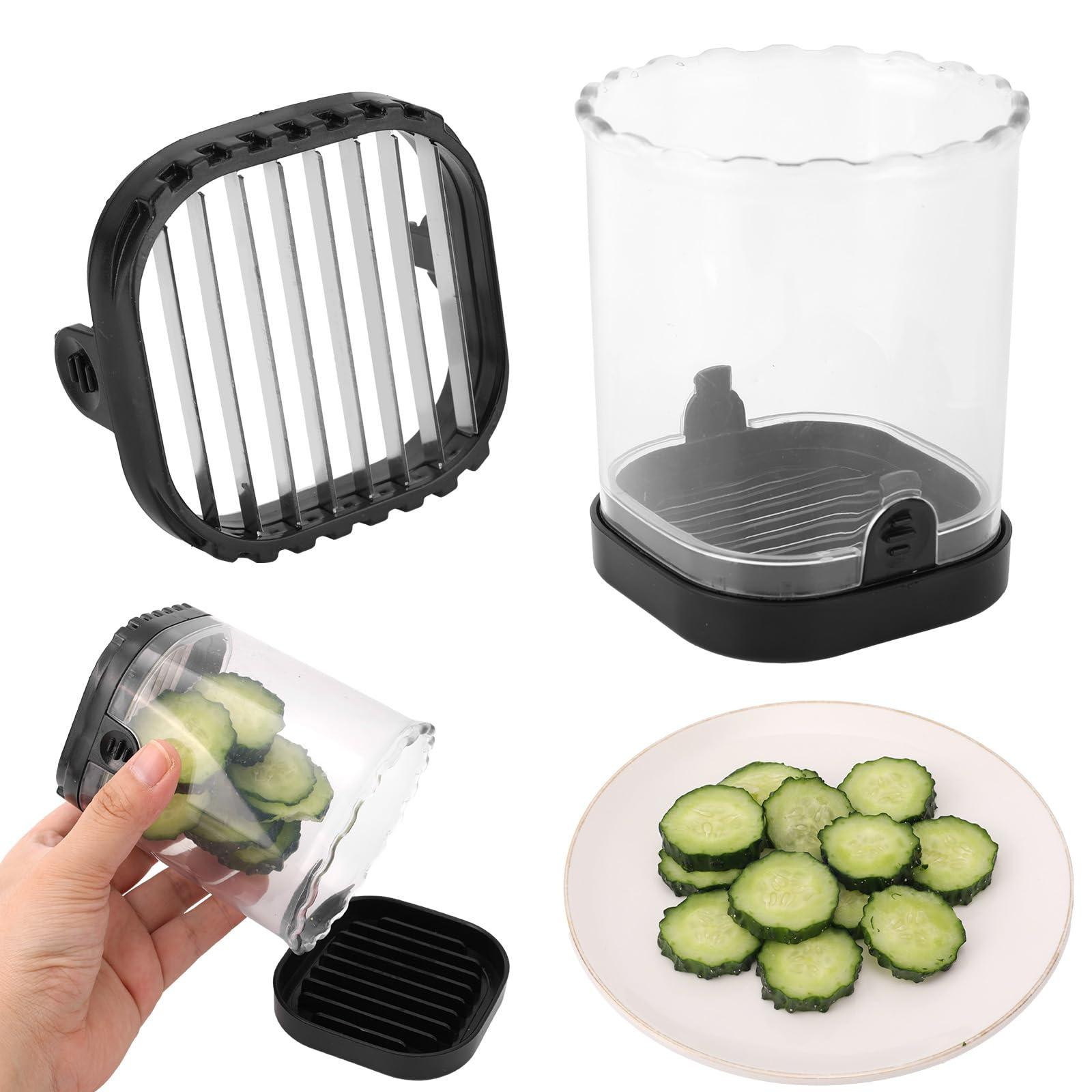 Dripio Groentesnijder en fruitsnijder met opvangbak, Hoogte: 10 cm