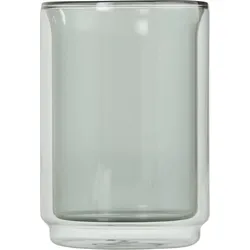 Impact Doppelwandiges Glas, 400 ml, transparent grau