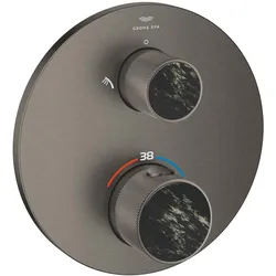 Grohe, Betätigungsplatte, THM-Brausebatt. Atrio Private C. 24396 2-W-Umst. Knopfbet. hard graph. gb