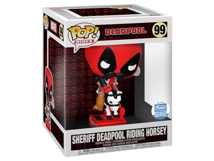 Funko Sheriff Deadpool Riding Horsey Exclusive